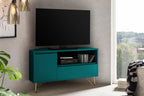 Sales Fever - Eck TV-Lowboard mit Schublade, Klappfach und offenem Fach