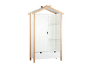 Schrank Kleiderschrank – Weiß, natur – Bild 2