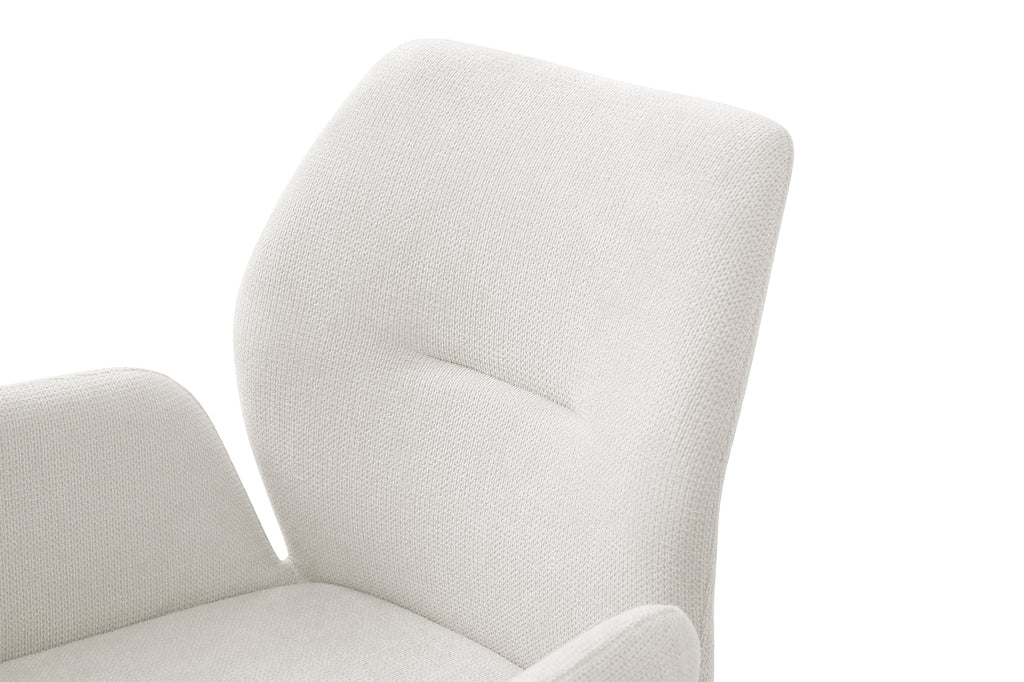 Sales Fever - Armlehnstuhl mit 180° Drehfunktion Creme