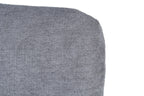 Stuhl, 2er-Set – Bezug hellgrau, Gestell matt schwarz – Bild 6