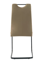 Stuhl, 2er-Set – Bezug taupe, Beine schwarz – Bild 6