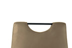 Stuhl, 2er-Set – Bezug taupe, Beine schwarz – Bild 9