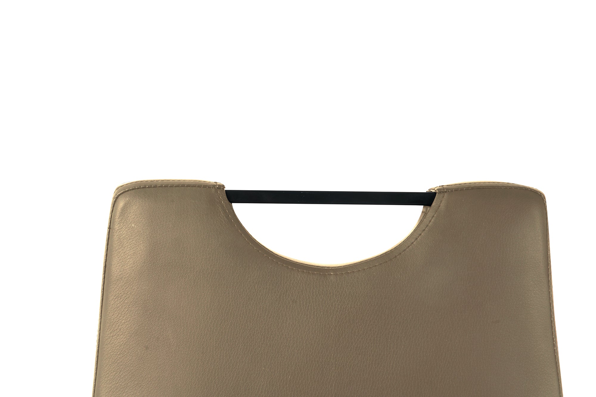 Stuhl, 2er-Set – Bezug taupe, Beine schwarz – Bild 9