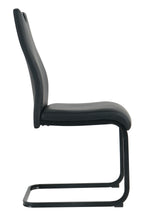 Stuhl, 2er-Set – Bezug schwarz, Beine schwarz – Bild 4