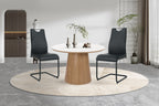 Stuhl, 2er-Set – Bezug schwarz, Beine schwarz – Bild 11