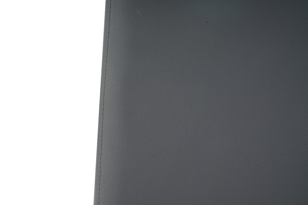 Stuhl, 2er-Set – Bezug grau, Beine silber – Bild 9