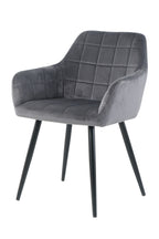Sessel, 2er-Set – Bezug anthrazit, Beine schwarz – Bild 2