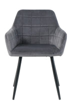 Sessel, 2er-Set – Bezug anthrazit, Beine schwarz – Bild 3