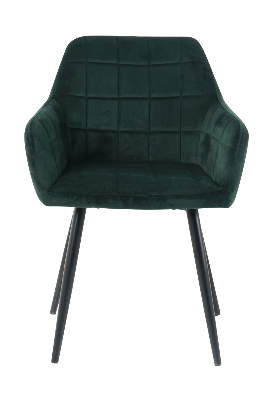 Sessel, 2er-Set – Bezug grün, Beine schwarz – Bild 3
