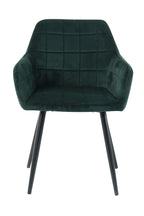 Sessel, 2er-Set – Bezug grün, Beine schwarz – Bild 3