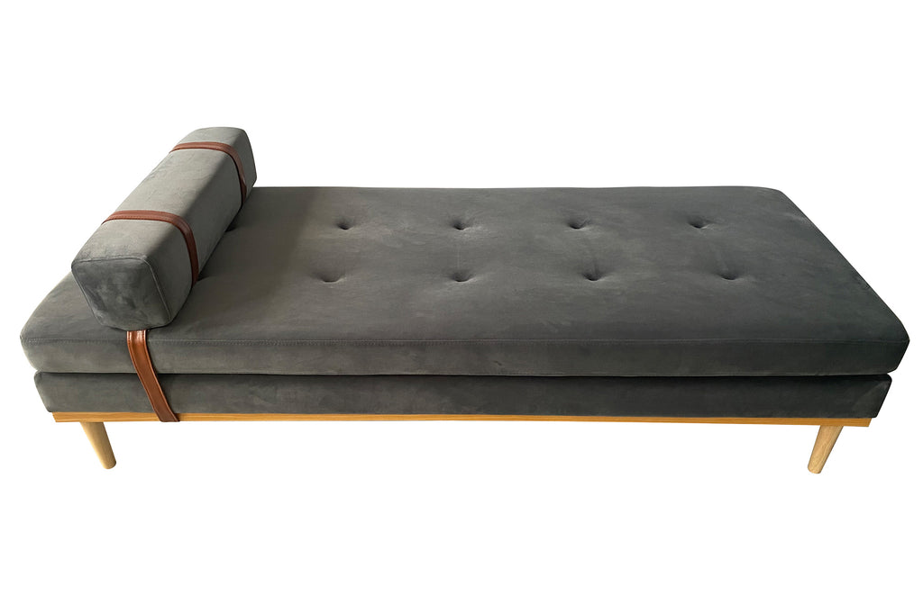 Sales Fever - Daybed Samt grau