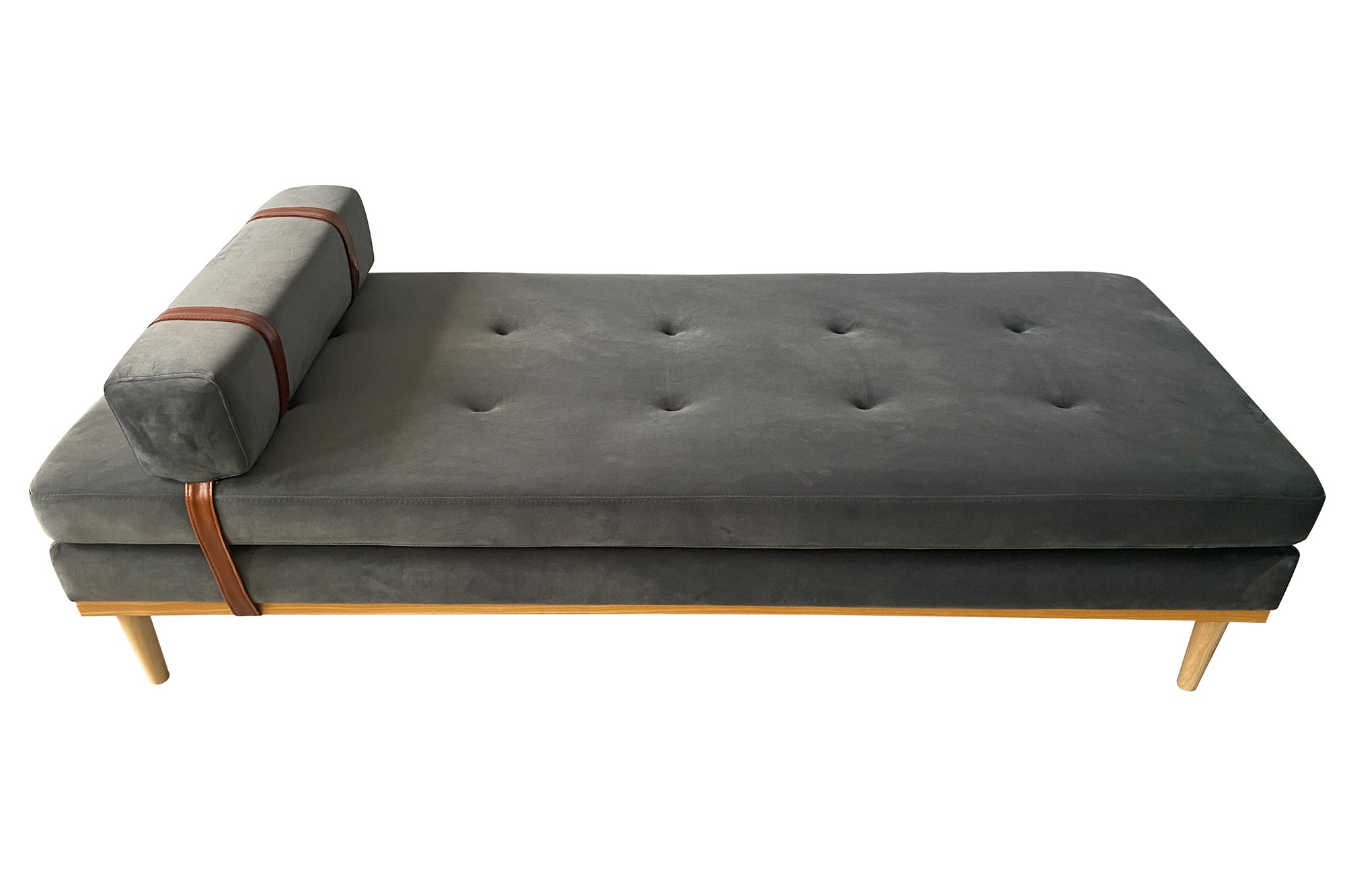 Sales Fever - Daybed Samt grau