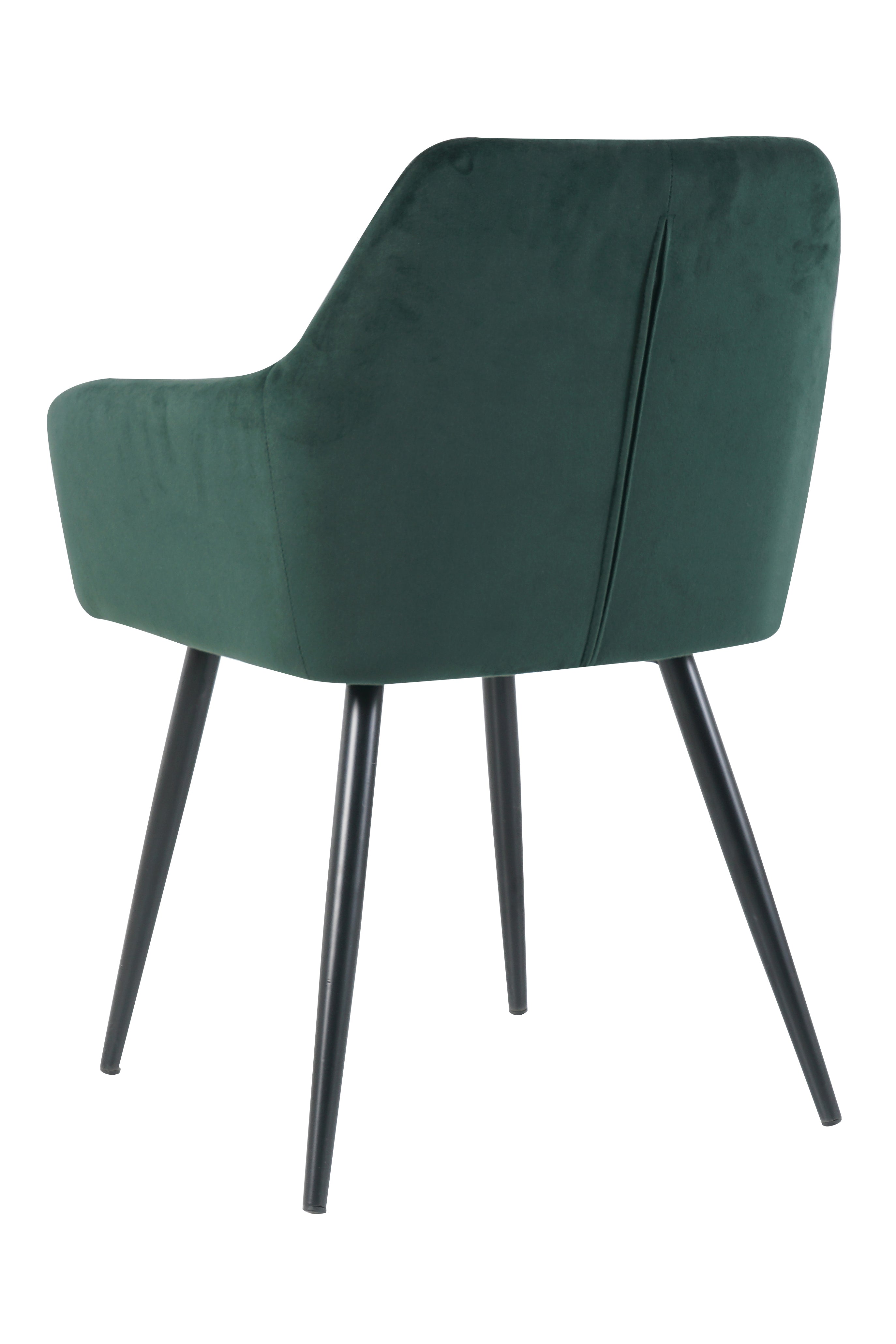 Sessel, 2er-Set – Bezug grün, Beine schwarz – Bild 5