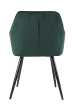 Sessel, 2er-Set – Bezug grün, Beine schwarz – Bild 6