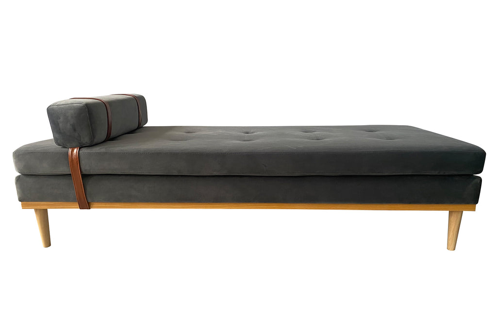 Sales Fever - Daybed Samt grau