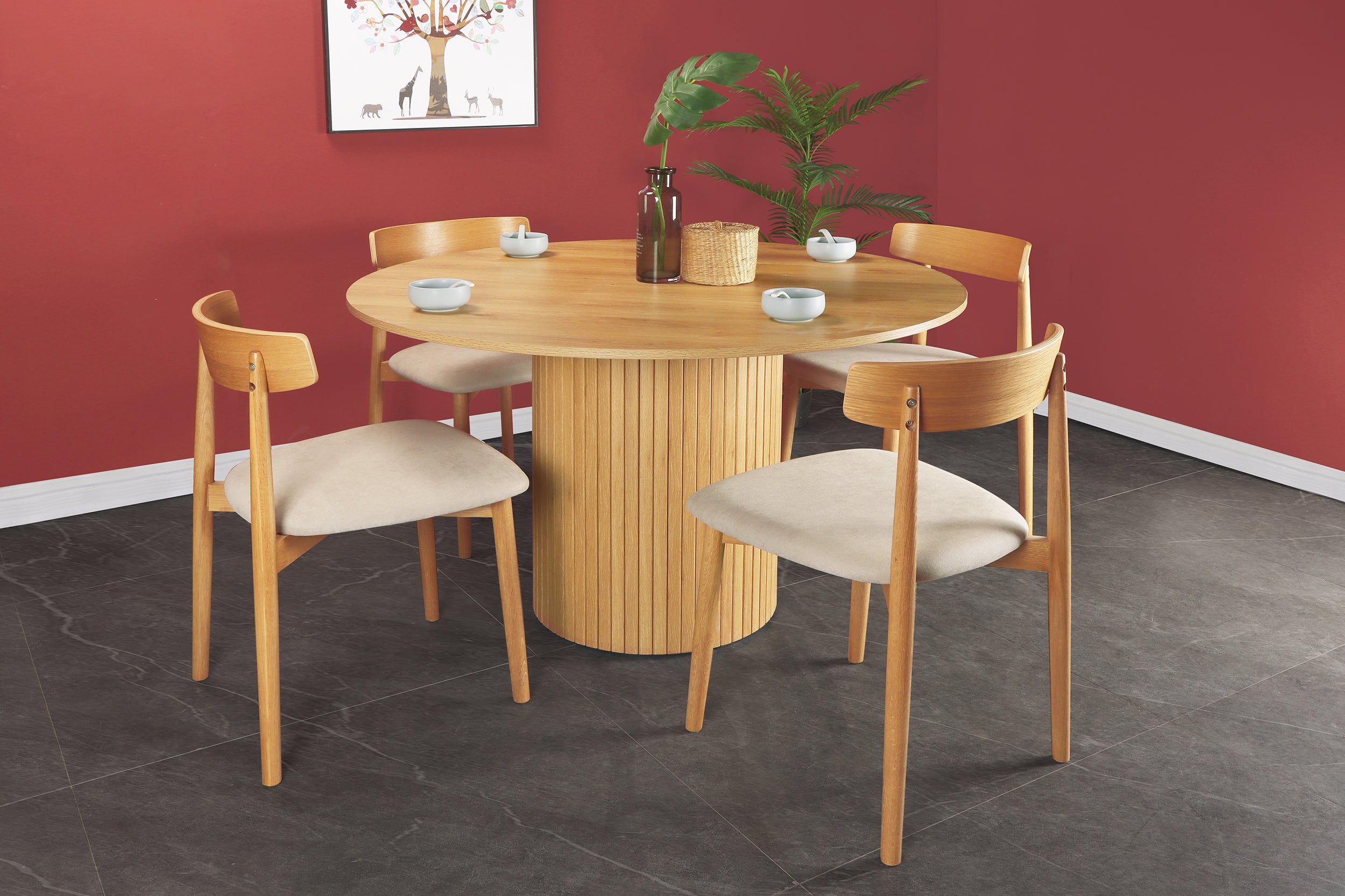 Tisch Tisch 120x120 cm – Natur – Bild 4