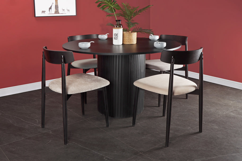 Tisch Tisch 120x120 cm – Schwarz – Bild 4