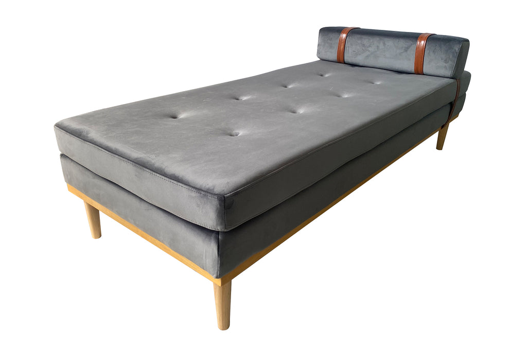 Sales Fever - Daybed Samt grau