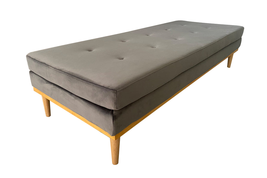 Sales Fever - Daybed Samt grau