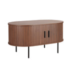 Couchtisch Couchtisch/TV-Board – Walnuss, Schwarz – Bild 2