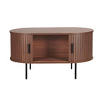 Couchtisch Couchtisch/TV-Board – Walnuss, Schwarz – Bild 3