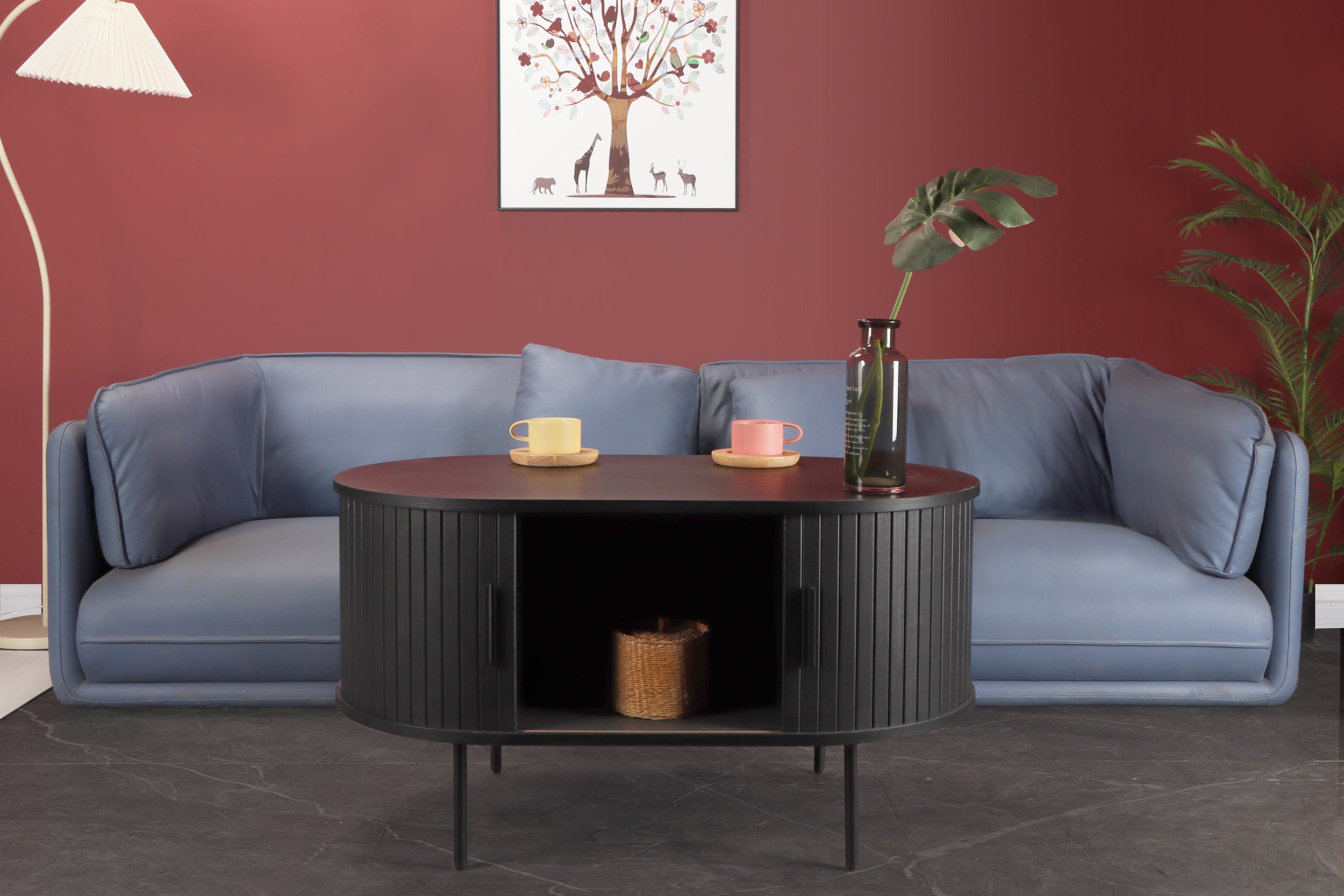 Couchtisch Couchtisch/TV-Board – Schwarz – Bild 7