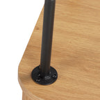 Kommode Kommode – Natur, Schwarz – Bild 5