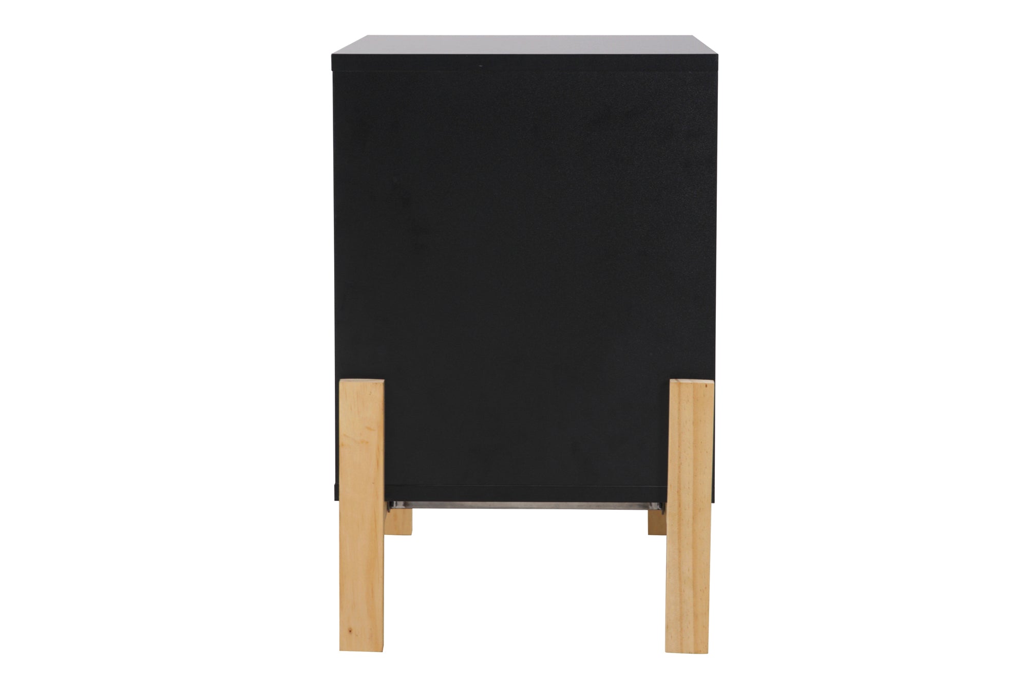Kommode Kommode – Schwarz, Beine natur – Bild 3