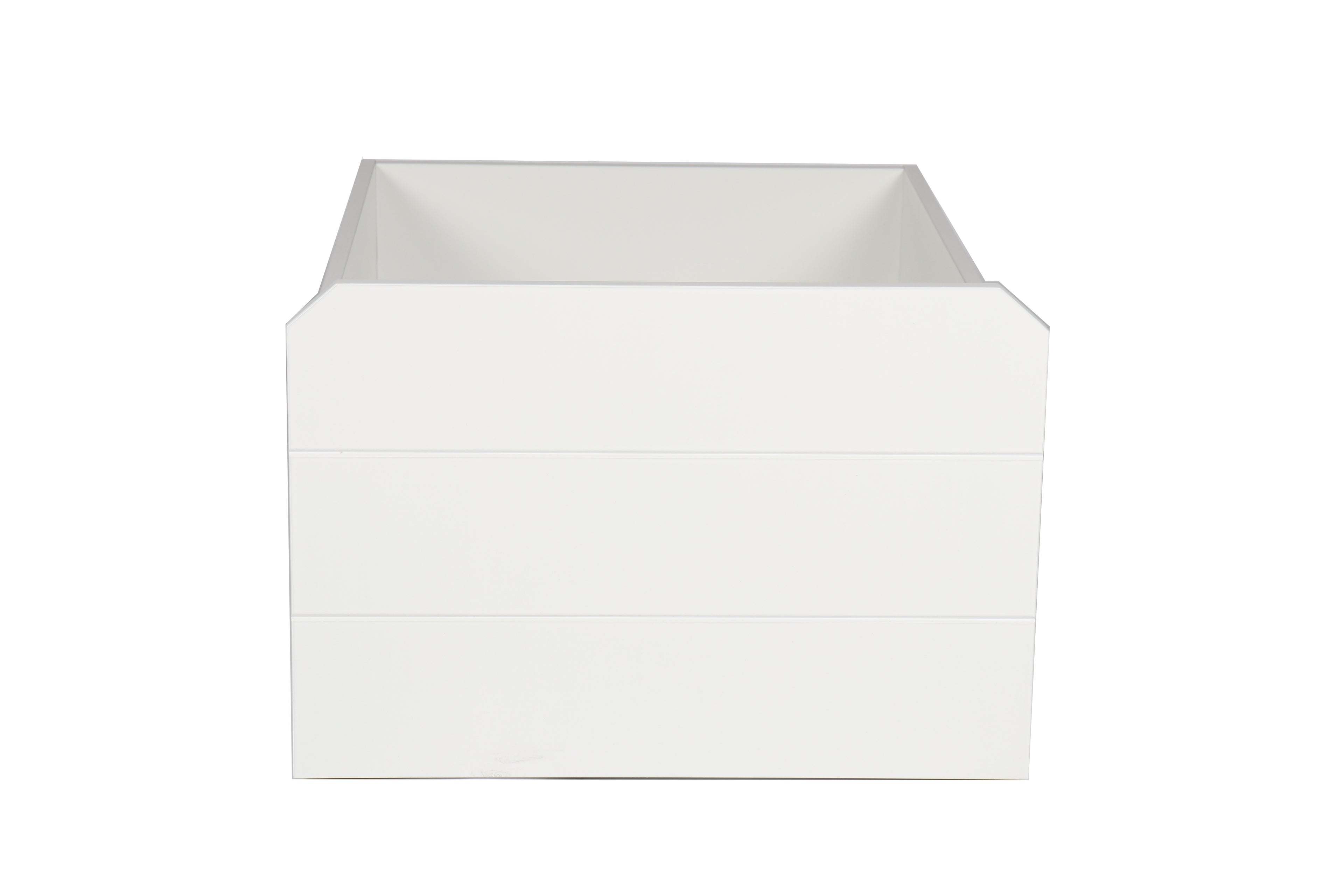 Schublade, 2-er Set – Weiß, natur – Bild 3