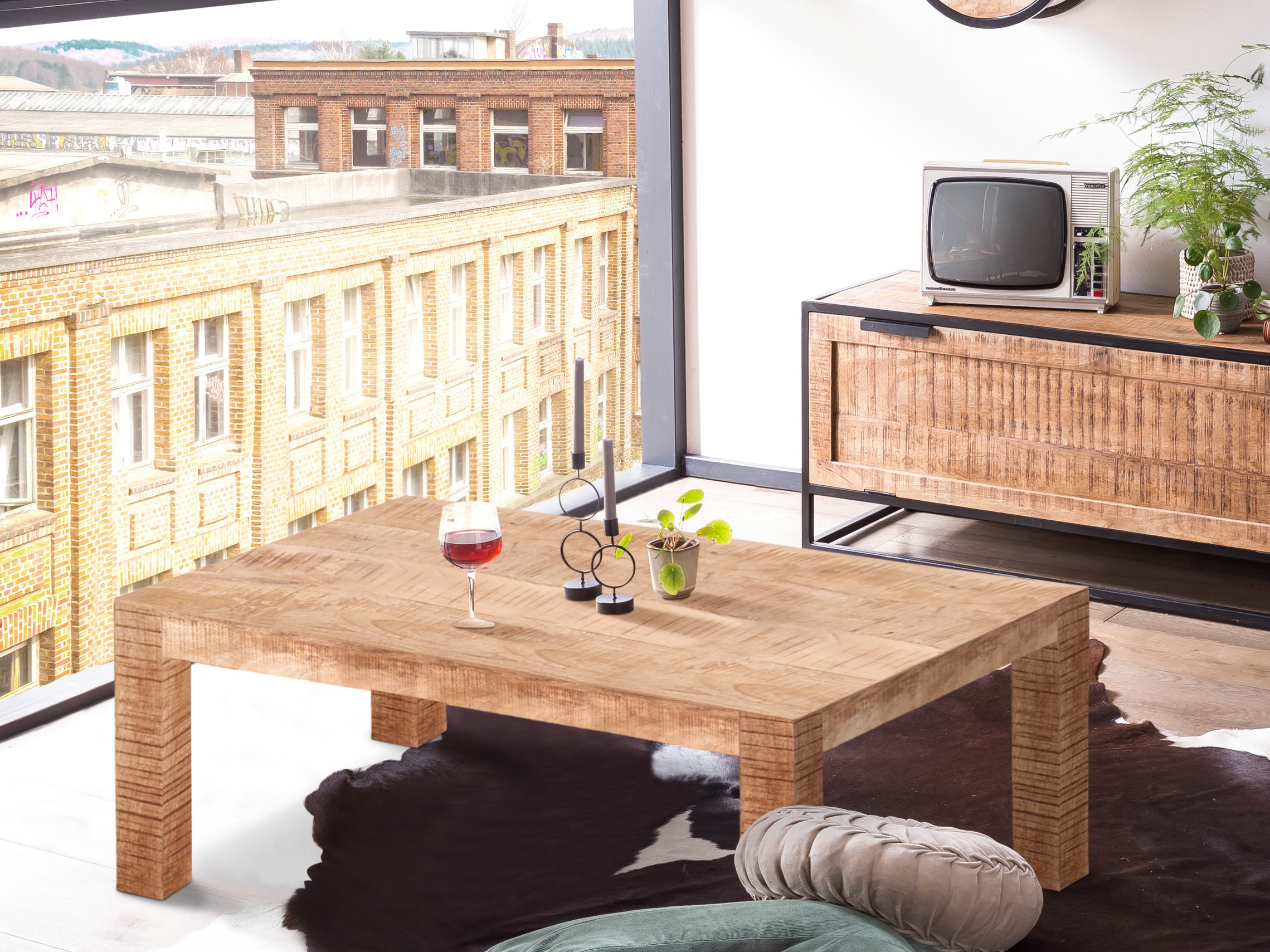 Möbilia - Couchtisch 110x60 cm