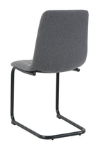 Stuhl, 2er-Set – Bezug anthrazit, Beine schwarz – Bild 5