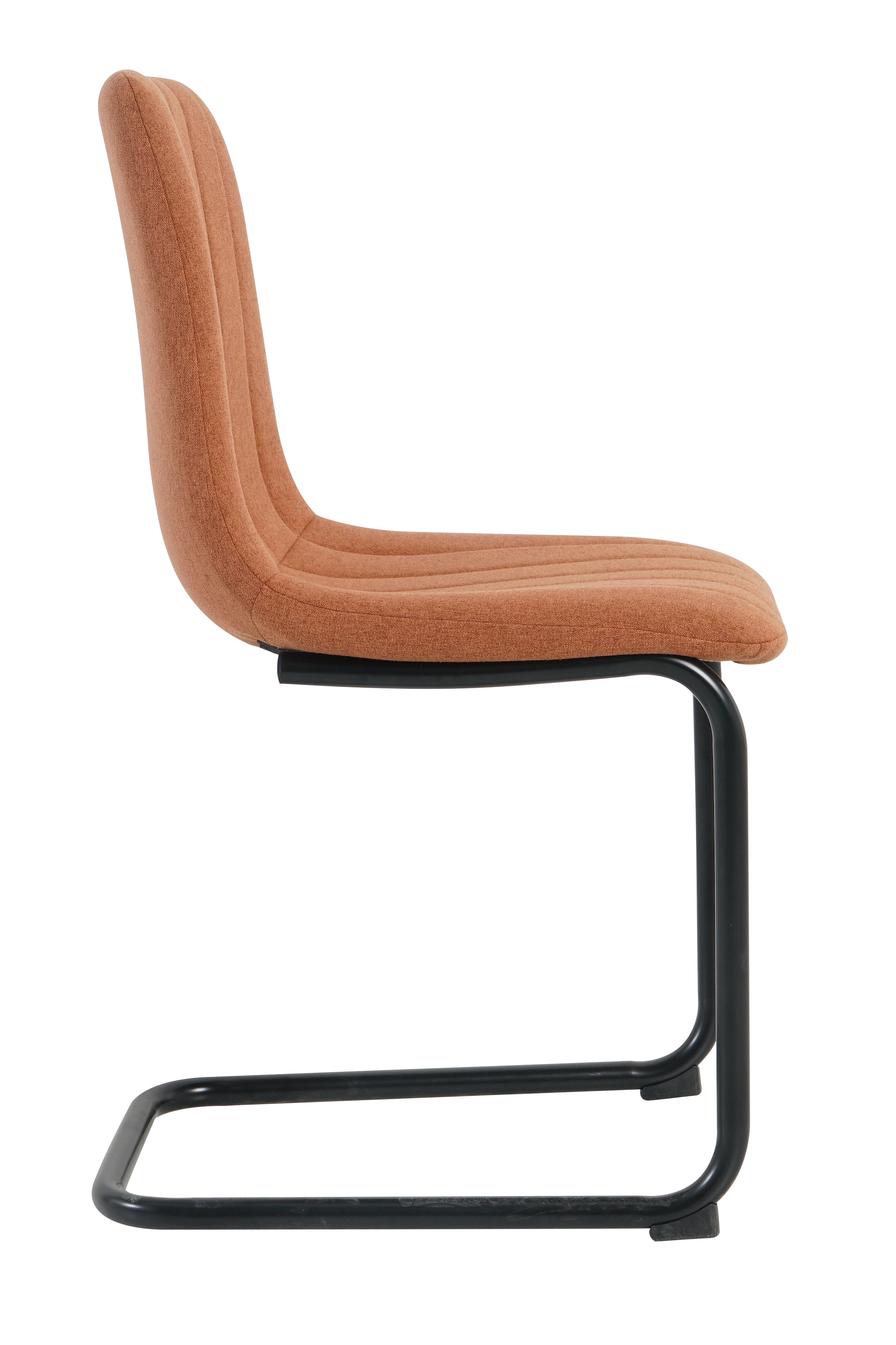Stuhl, 2er-Set – Bezug braun, Beine schwarz – Bild 4