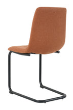 Stuhl, 2er-Set – Bezug braun, Beine schwarz – Bild 5