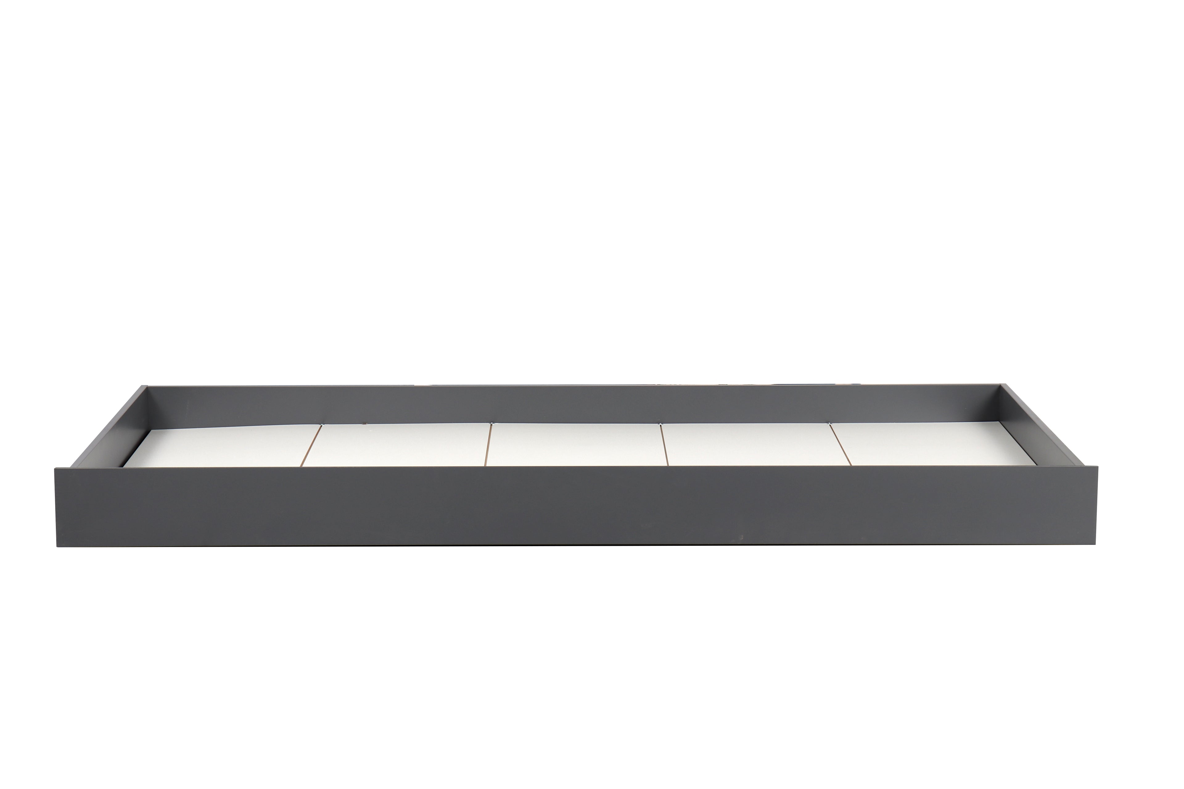 Bett Kinderbett + Schublade – Grau, Natur – Bild 2