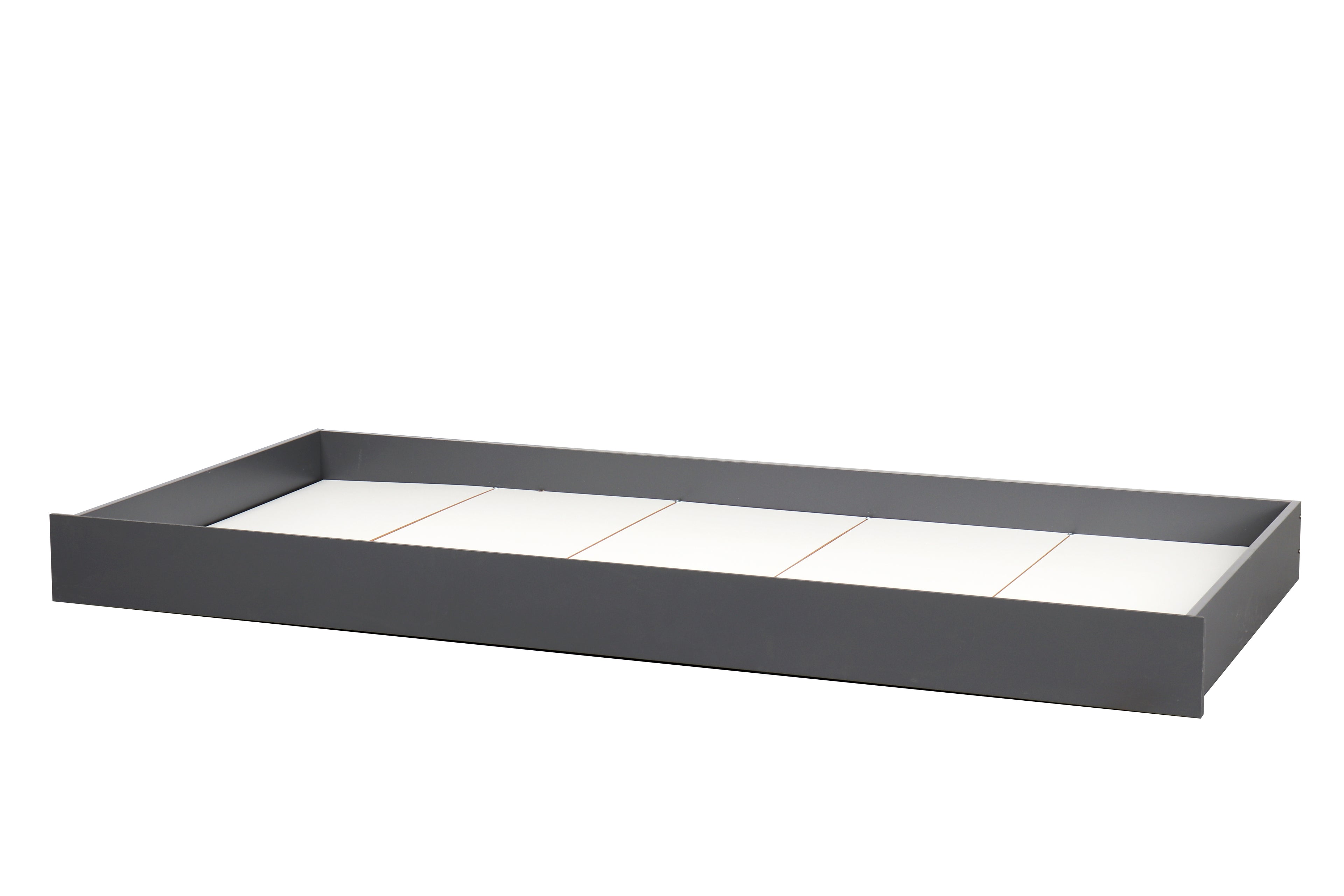 Bett Kinderbett + Schublade – Grau, Natur – Bild 3