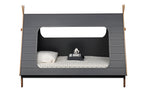 Bett Kinderbett + Schublade – Grau, Natur – Bild 4
