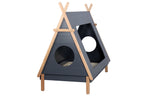 Bett Kinderbett + Schublade – Grau, Natur – Bild 6