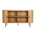 Sideboard Sideboard – Natur, Schwarz – Bild 3