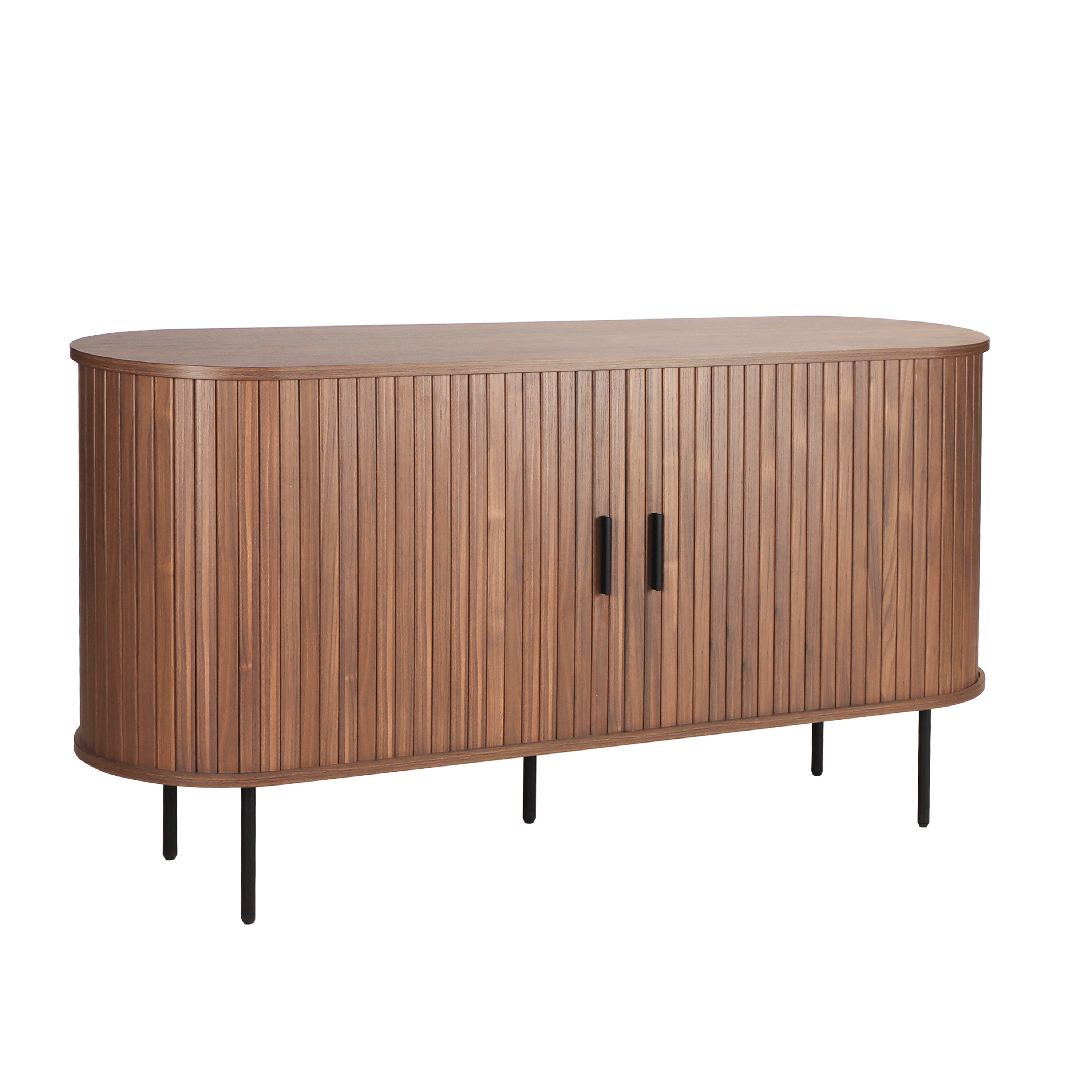 Sideboard Sideboard – Walnuss, Schwarz – Bild 2