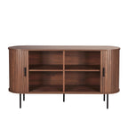 Sideboard Sideboard – Walnuss, Schwarz – Bild 3