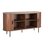 Sideboard Sideboard – Walnuss, Schwarz – Bild 4
