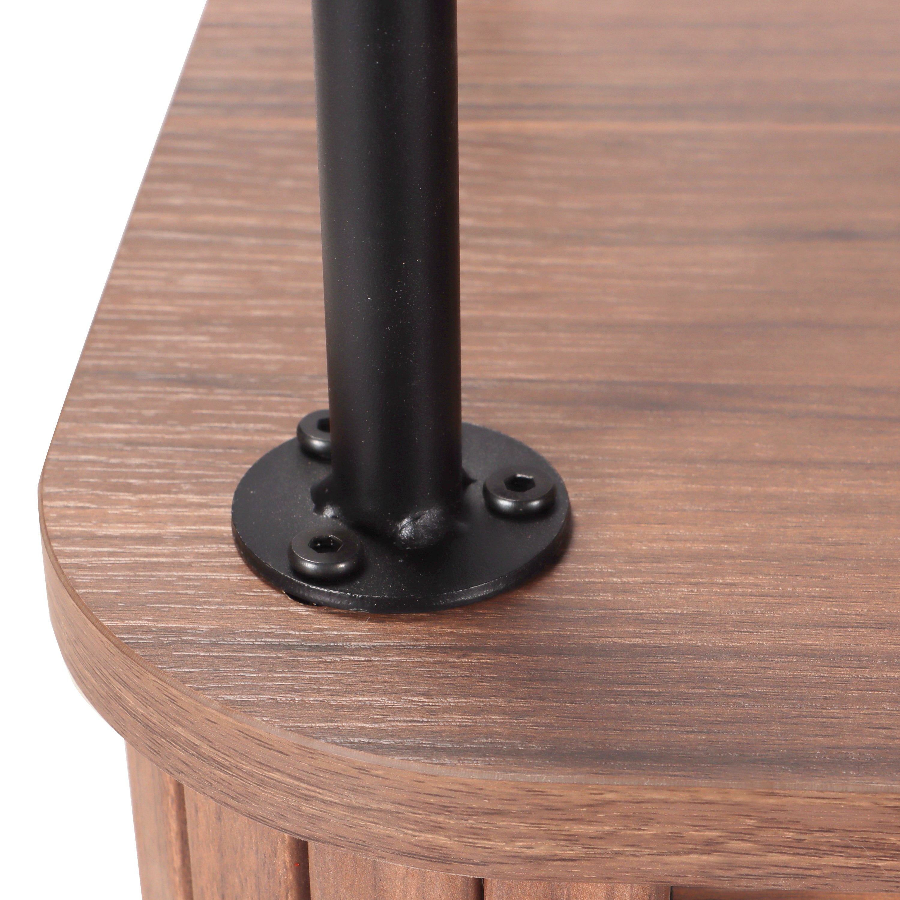 Sideboard Sideboard – Walnuss, Schwarz – Bild 5