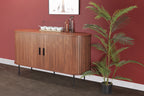 Sideboard Sideboard – Walnuss, Schwarz – Bild 6