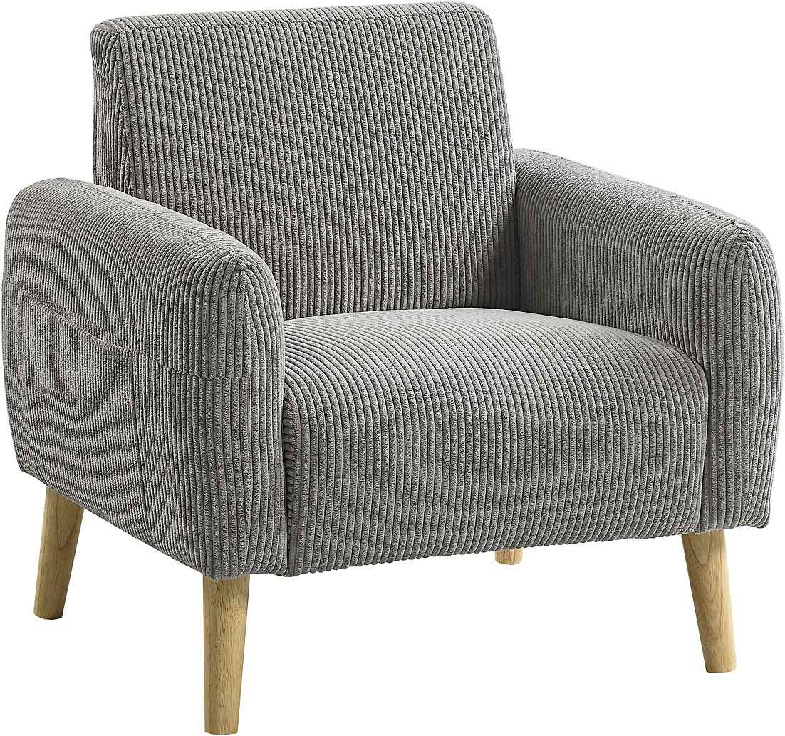 Sessel Moby Cord grau Emden
