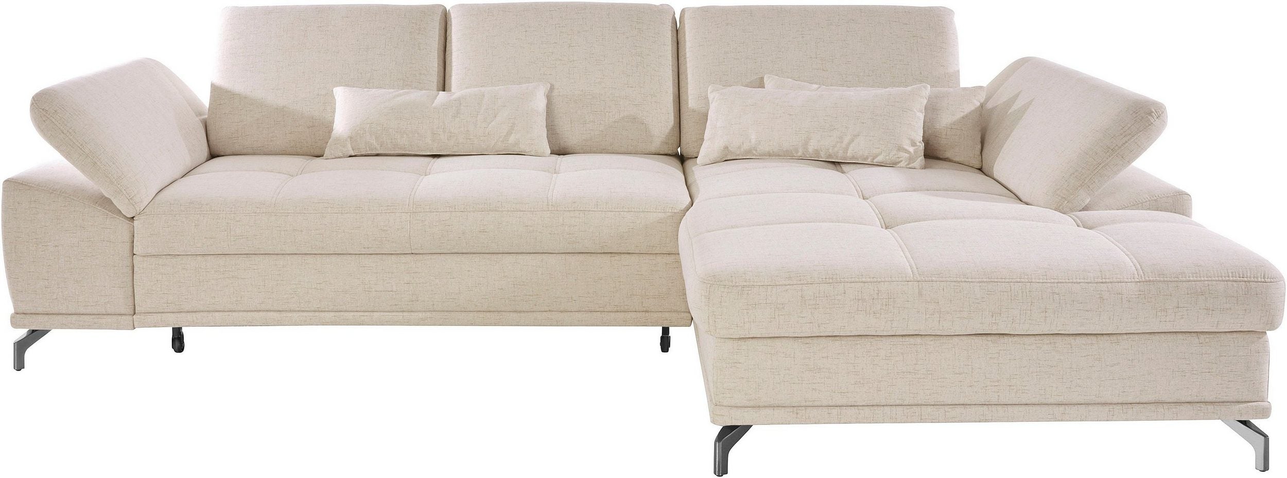 Ecksofa Costello mit Sitztiefenverstellung