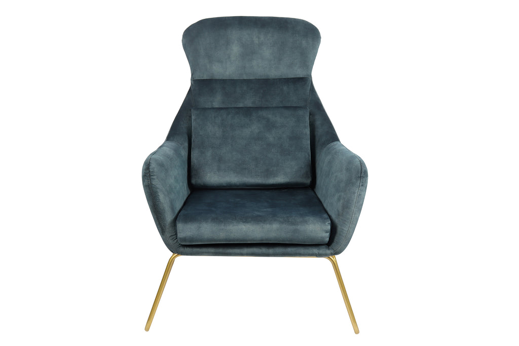Sales Fever - Relaxsessel aus Samtvelours Blau#