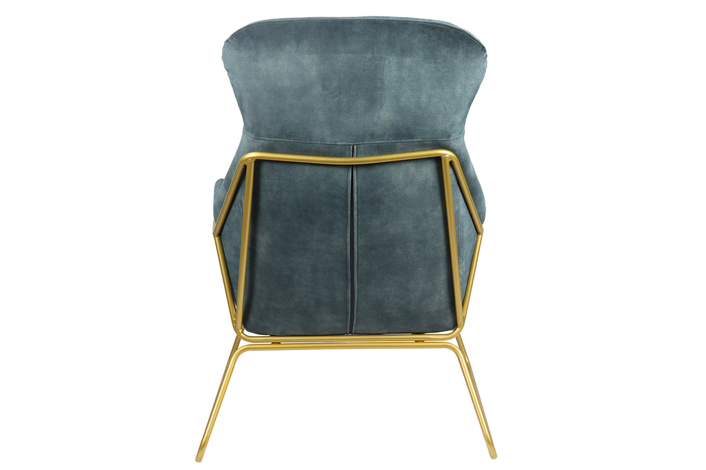 Sales Fever - Relaxsessel aus Samtvelours Blau#