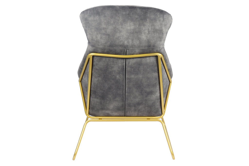 Sales Fever - Relaxsessel aus Samtvelours Grau#
