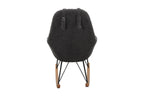 Sales Fever - Schaukelstuhl Teddyfell grau