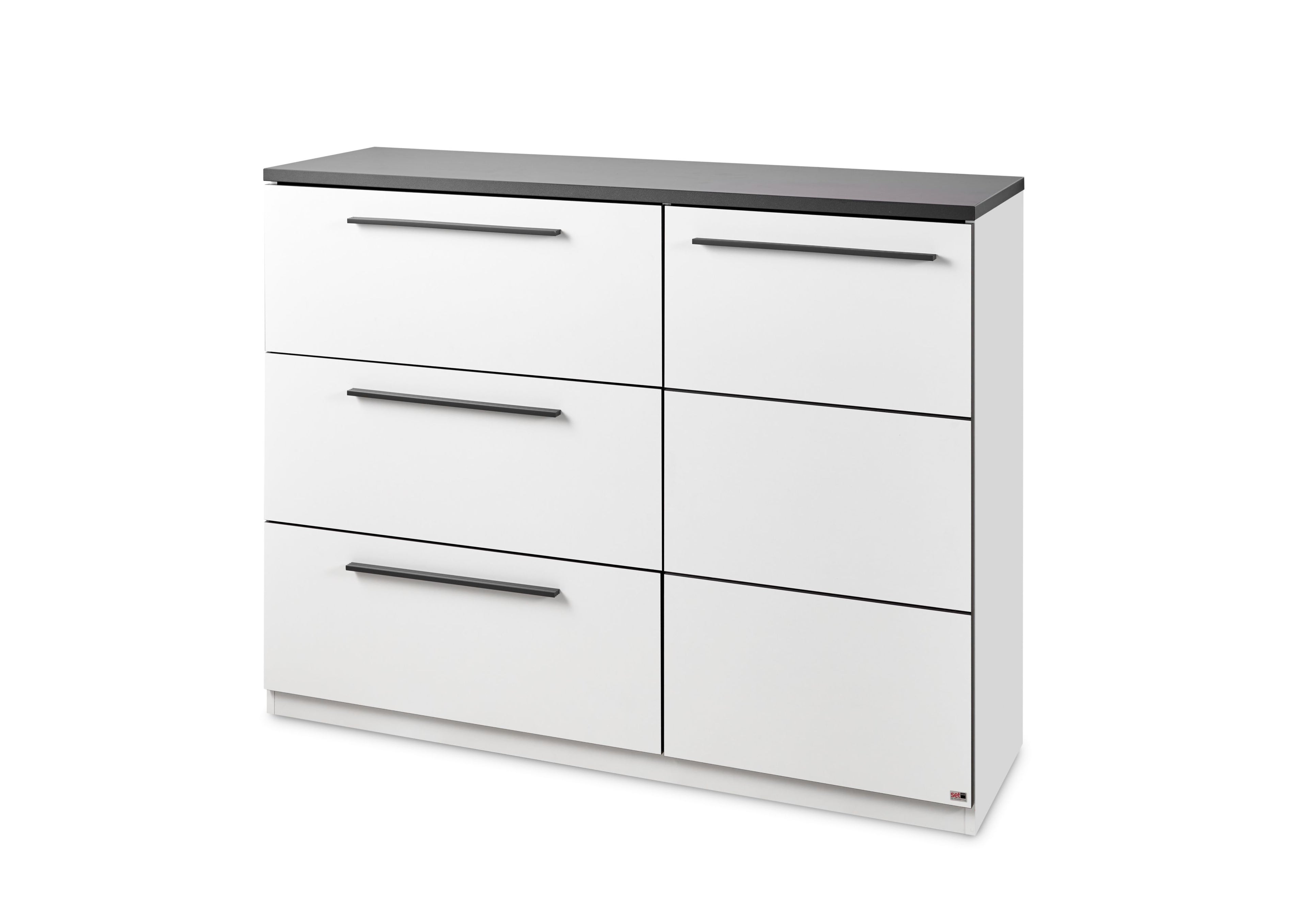 Onlineknaller! Schlafzimmerset 4tlg: Schwebetürenschrank, Kommode + 2 Nachtschränke